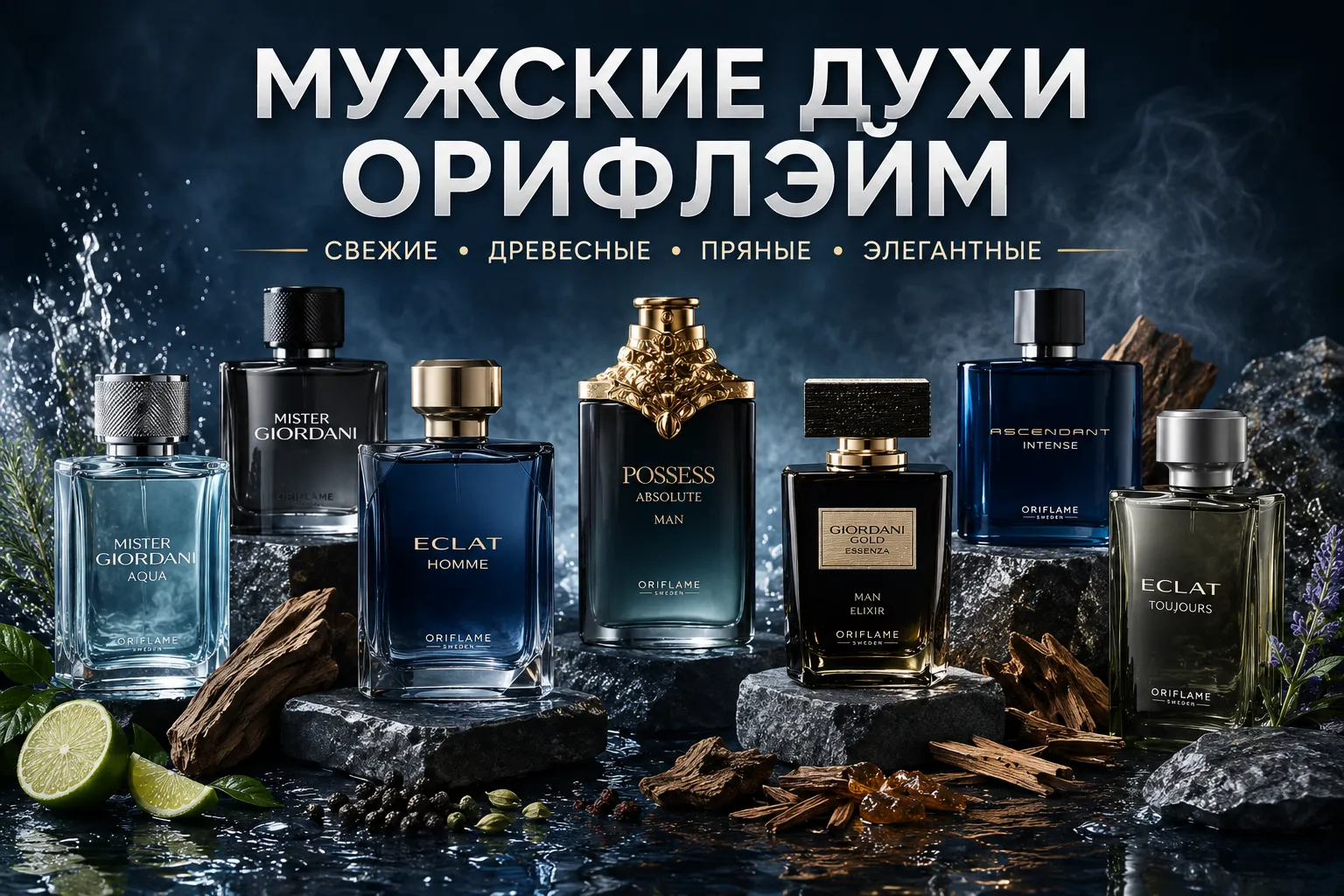 Мужские духи Орифлейм: как выбрать аромат и лучшие мужские ароматы по характеру